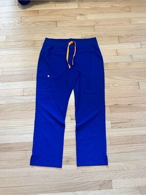 Figs kade cargo pants in large petite- deep royal blue